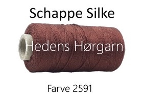 Schappe- Seide 120/2x4 farve 2591 bordeaux
